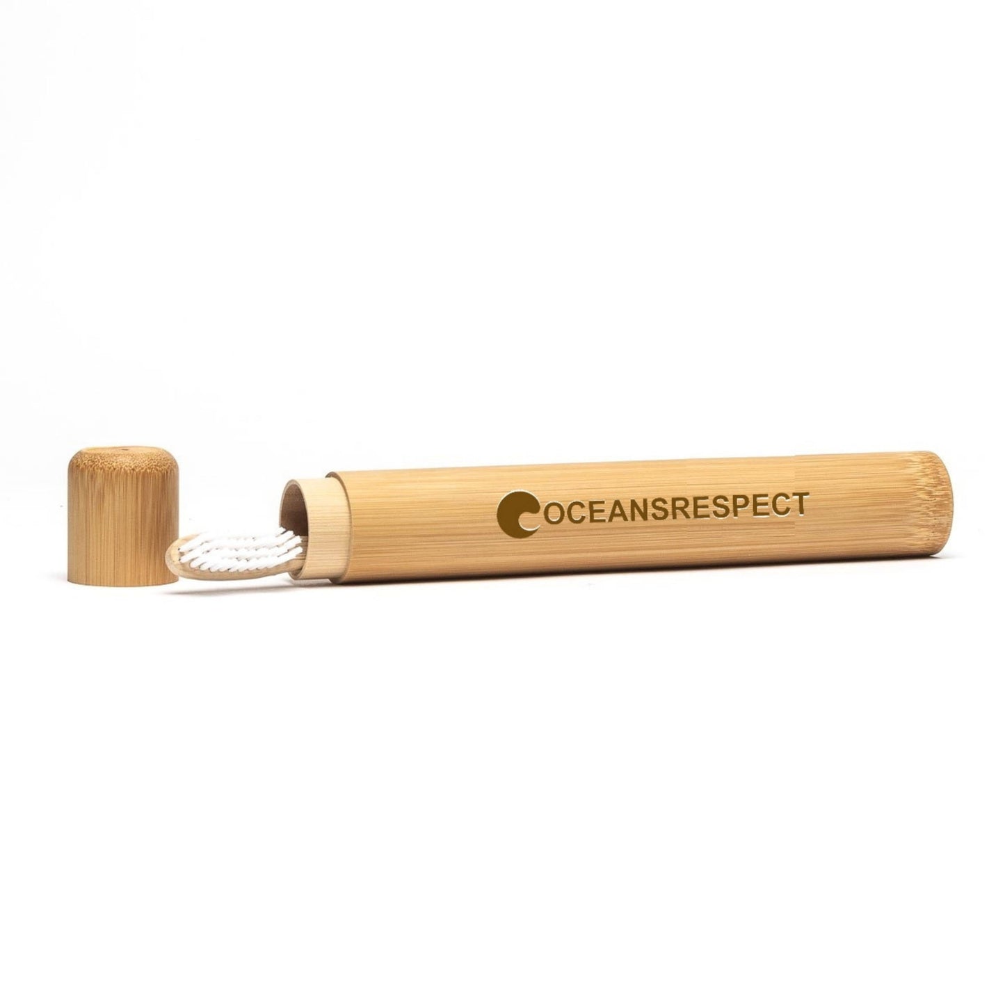 2 in 1 Beech Wood Toothbrush