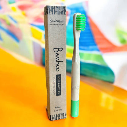 Bamboo Rainbow Kids Toothbrush